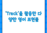 'Track'을 활용한 다양한 영어 표현들