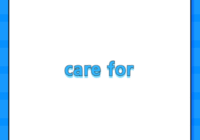 care for