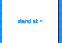 stand at ~