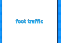 foot traffic