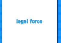 legal force