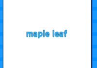 maple leaf