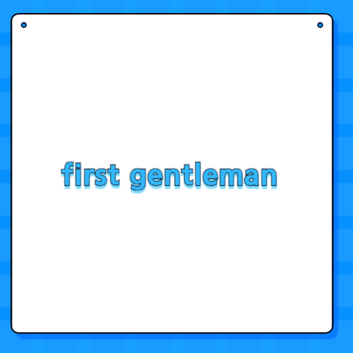 first gentleman