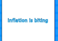 inflation is biting