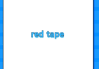 red tape