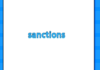 sanctions