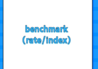 benchmark (rate/index)
