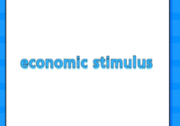 economic stimulus