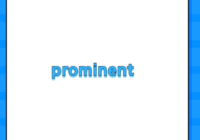 prominent