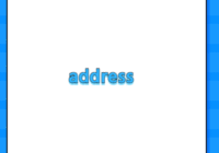 address