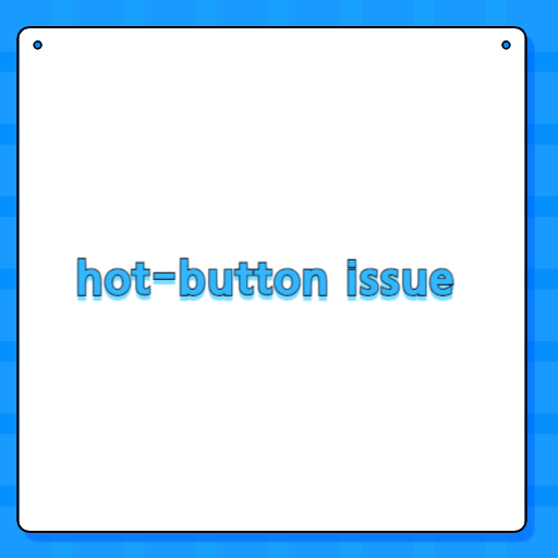 hot-button issue