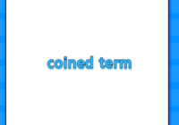 coined term