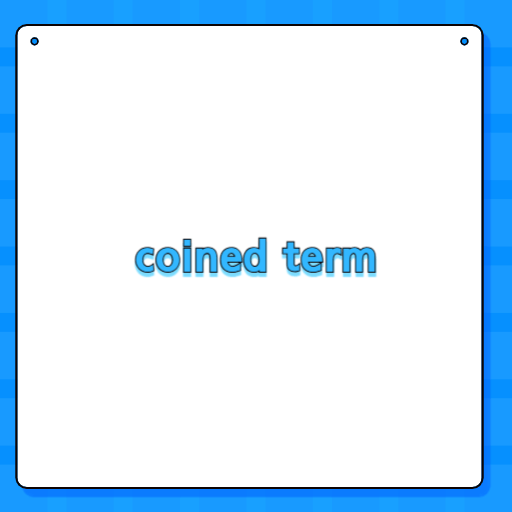 coined term