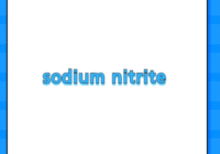 sodium nitrite