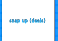 snap up (deals)