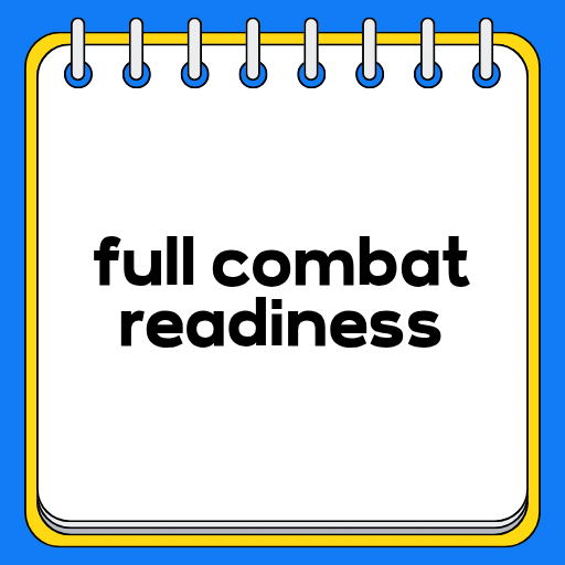 full combat readiness