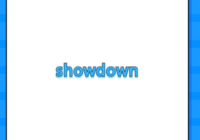 showdown