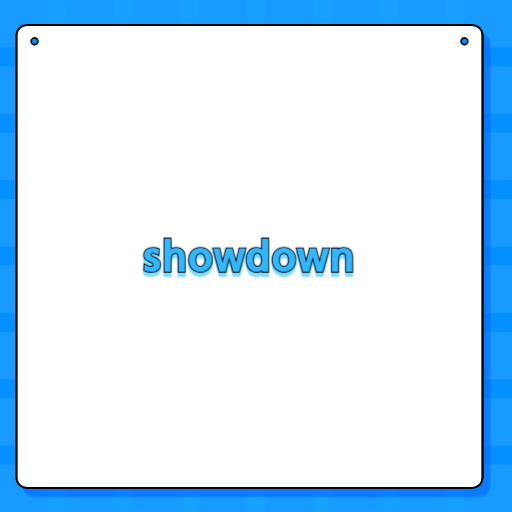 showdown