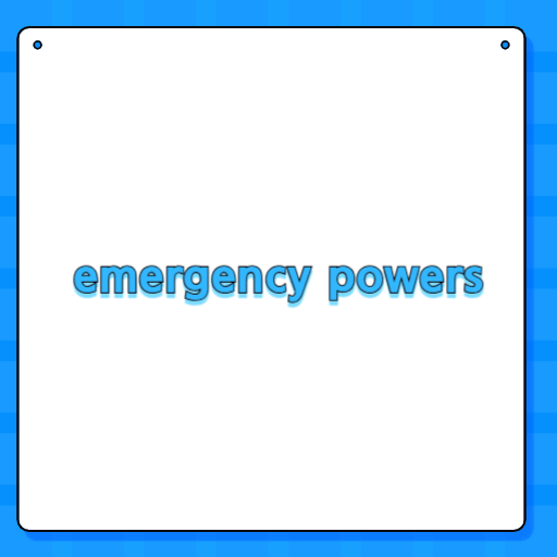 emergency powers