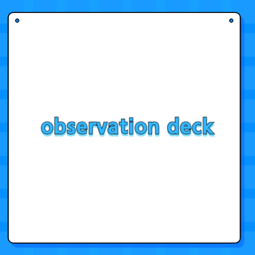 observation deck
