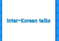 inter-Korean talks