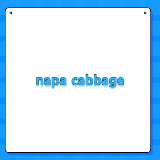 napa cabbage