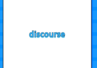 discourse