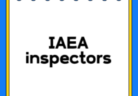 IAEA inspectors