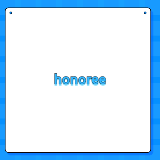 honoree
