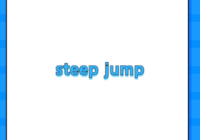 steep jump
