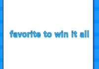 favorite to win it all