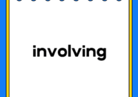 involving