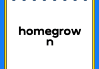 homegrown