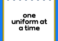 one uniform at a time
