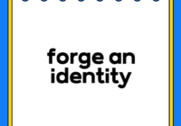 forge an identity