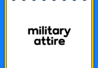 military attire