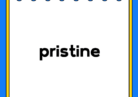 pristine