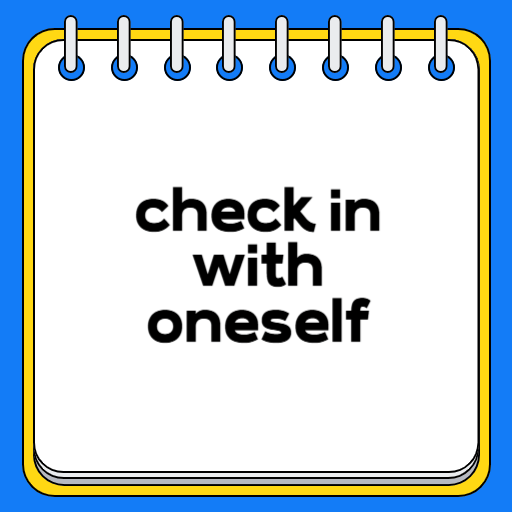 check in with oneself