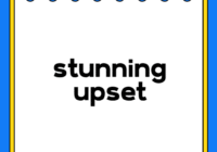 stunning upset