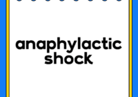 anaphylactic shock