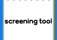 screening tool