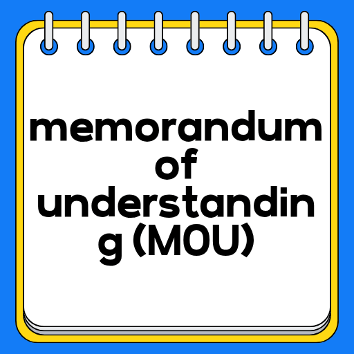 memorandum of understanding (MOU)