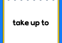 take up to
