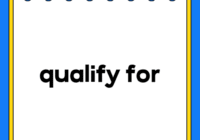 qualify for
