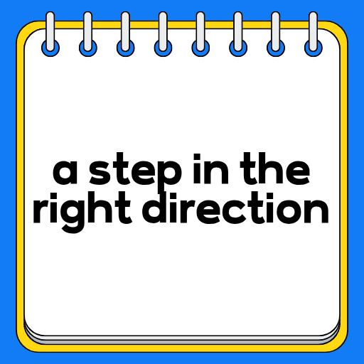 a step in the right direction