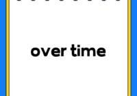 over time