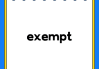 exempt
