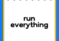 run everything