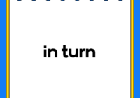 in turn