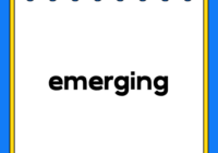 emerging
